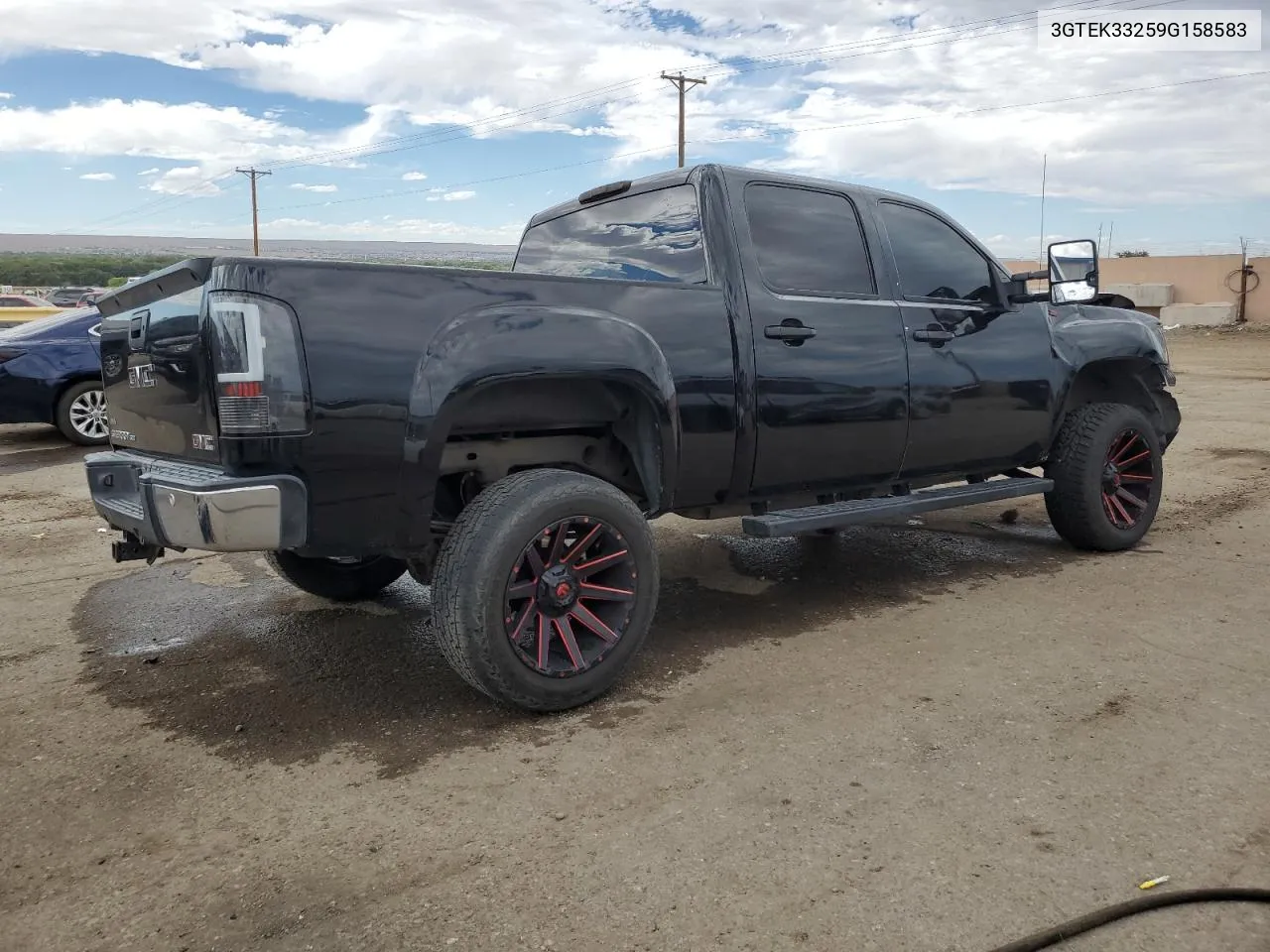 2009 GMC Sierra K1500 Slt VIN: 3GTEK33259G158583 Lot: 71772764