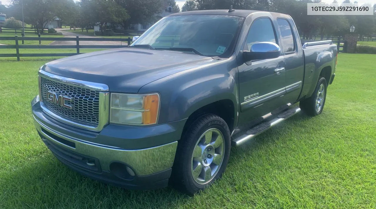 1GTEC29J59Z291690 2009 GMC Sierra C1500 Sle