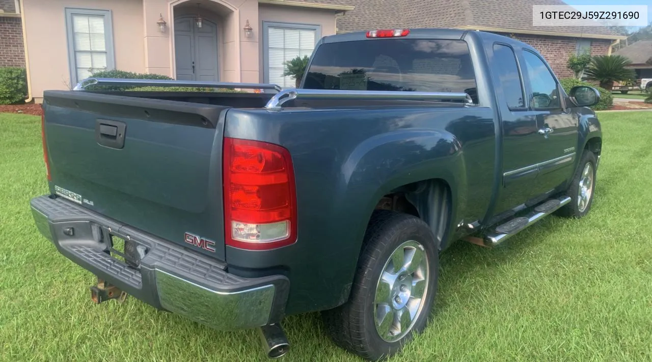 2009 GMC Sierra C1500 Sle VIN: 1GTEC29J59Z291690 Lot: 71962274