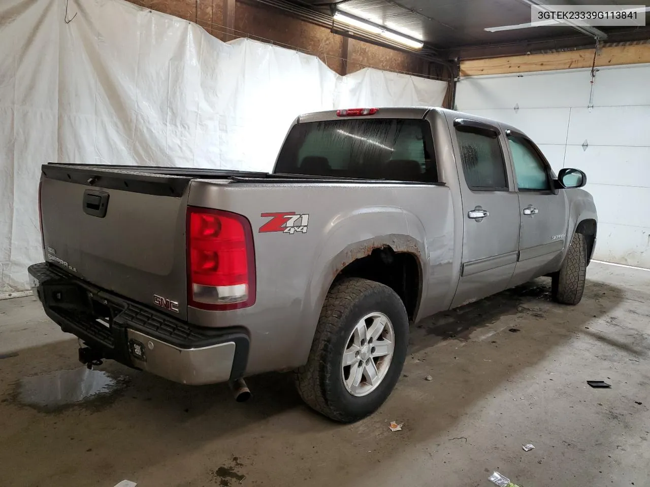 3GTEK23339G113841 2009 GMC Sierra K1500 Sle