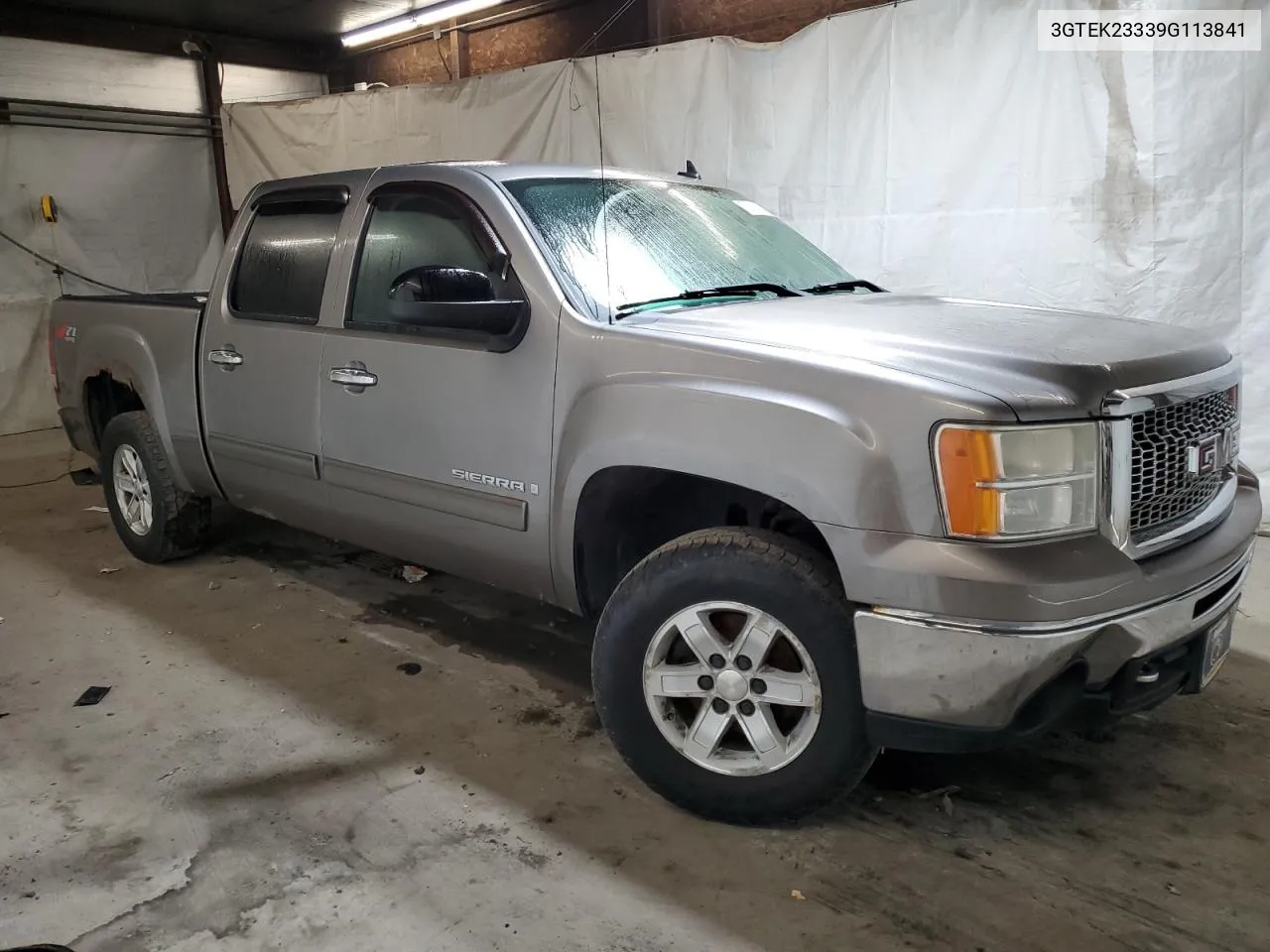 2009 GMC Sierra K1500 Sle VIN: 3GTEK23339G113841 Lot: 72512254