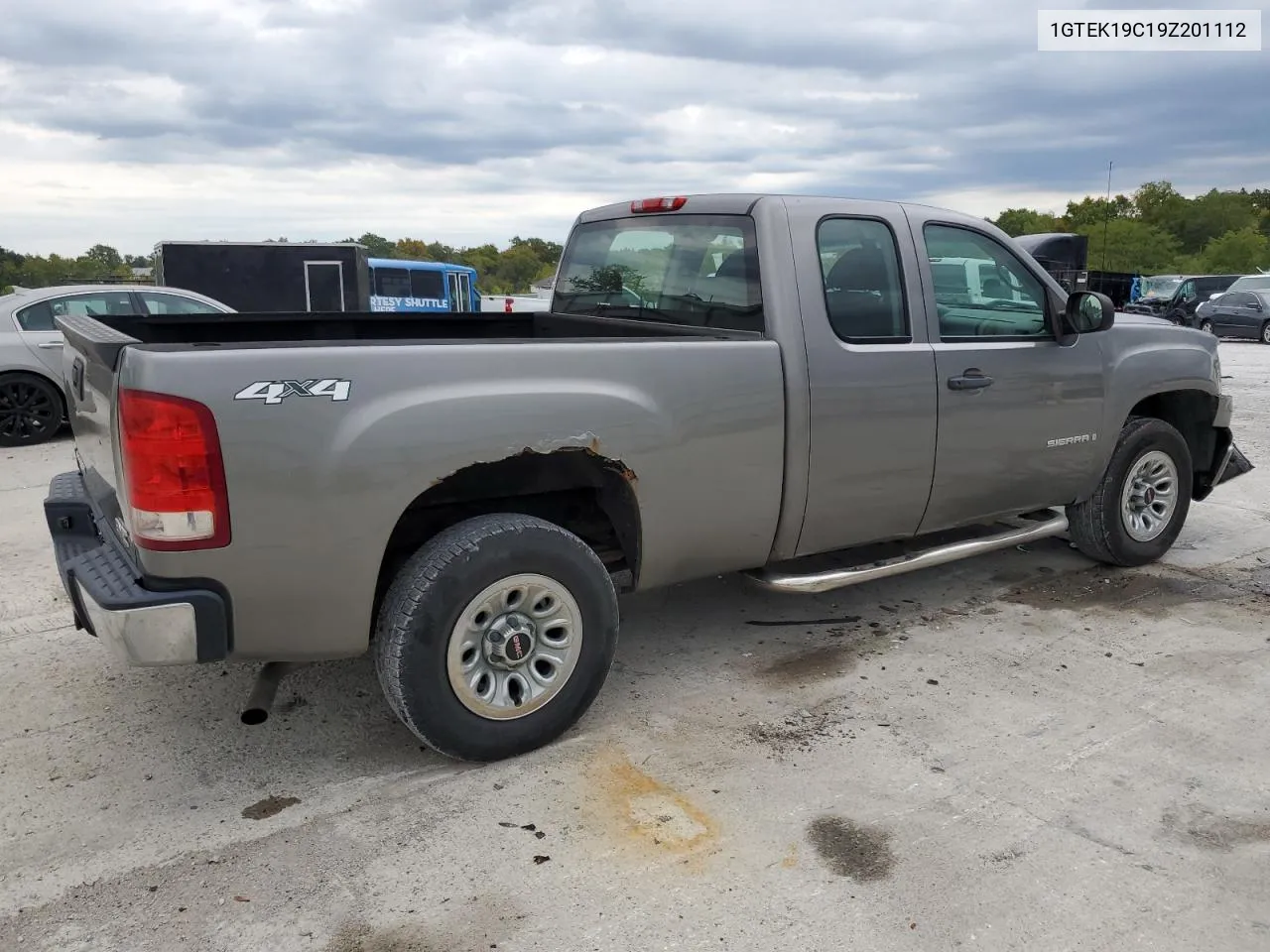 1GTEK19C19Z201112 2009 GMC Sierra K1500