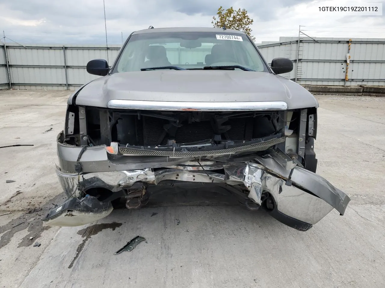 1GTEK19C19Z201112 2009 GMC Sierra K1500