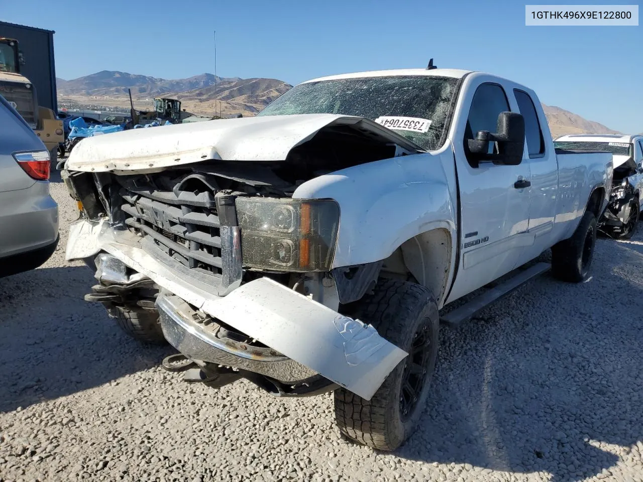 2009 GMC Sierra K2500 Heavy Duty VIN: 1GTHK496X9E122800 Lot: 73357064