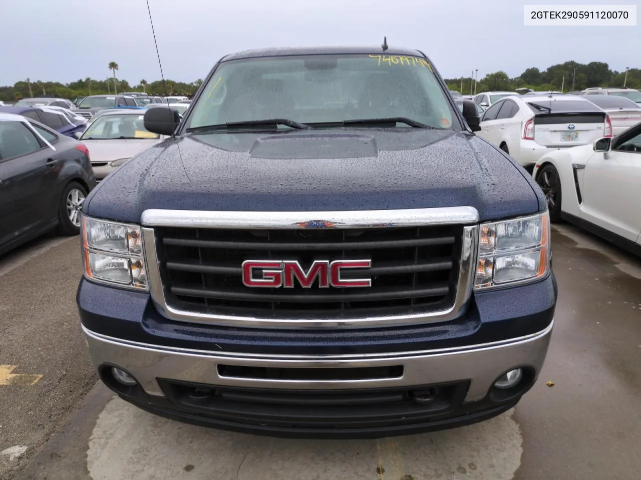 2009 GMC Sierra K1500 Sle VIN: 2GTEK290591120070 Lot: 74079744