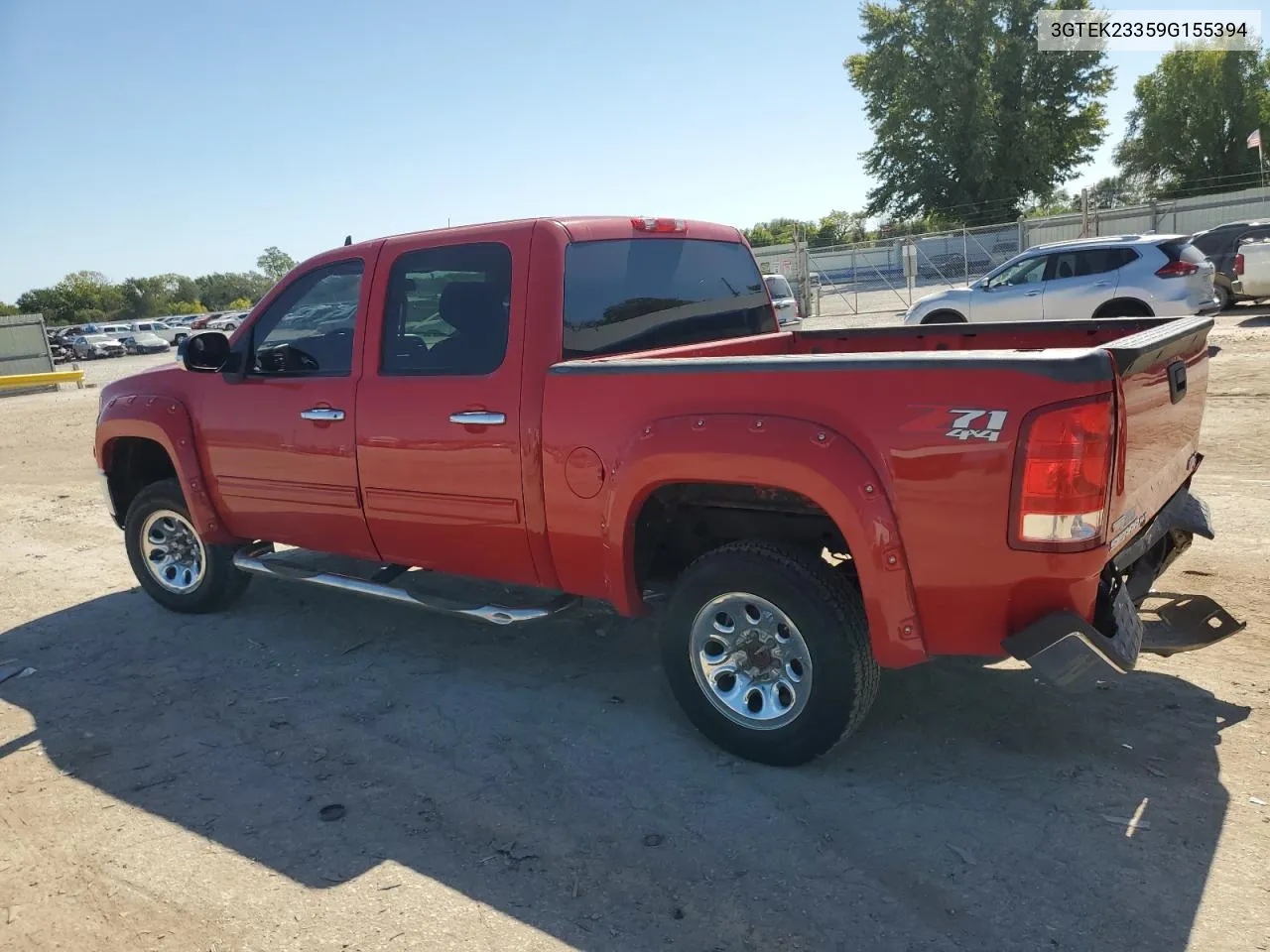 2009 GMC Sierra K1500 Sle VIN: 3GTEK23359G155394 Lot: 74431364