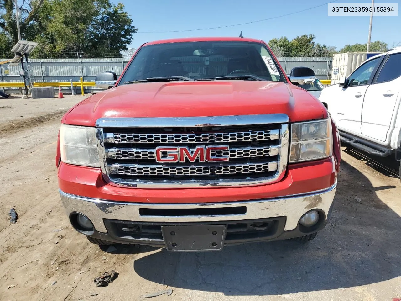 2009 GMC Sierra K1500 Sle VIN: 3GTEK23359G155394 Lot: 74431364