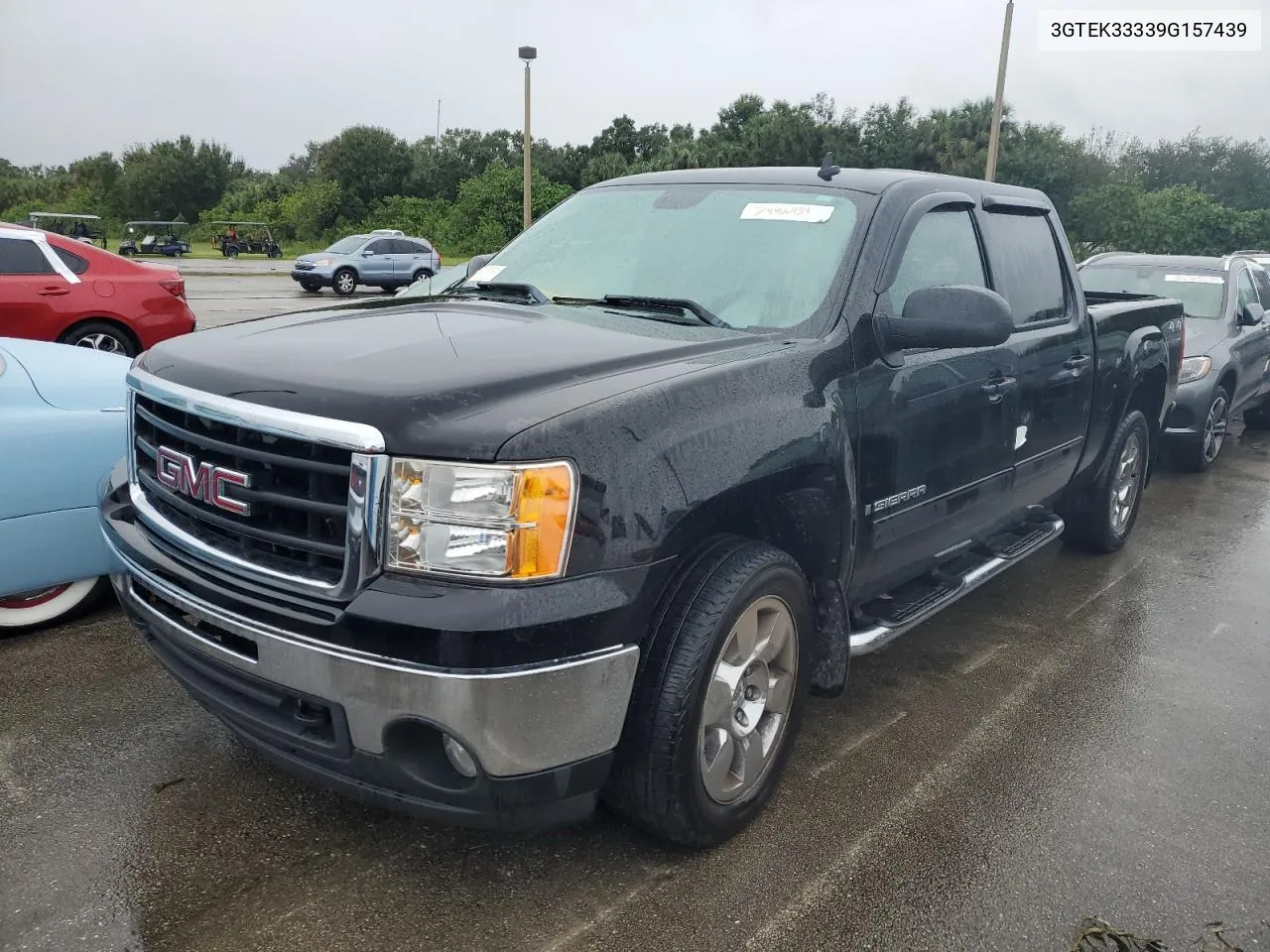 2009 GMC Sierra K1500 Slt VIN: 3GTEK33339G157439 Lot: 74466434