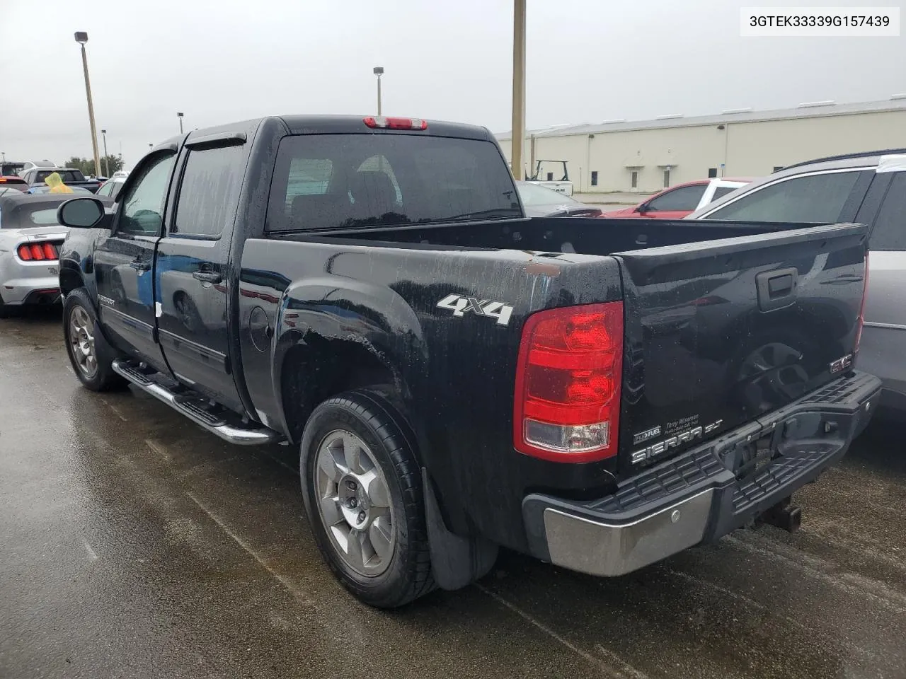 2009 GMC Sierra K1500 Slt VIN: 3GTEK33339G157439 Lot: 74466434