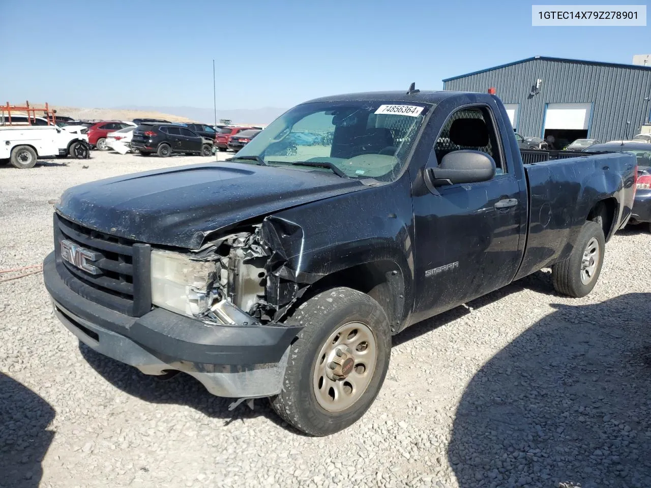 2009 GMC Sierra C1500 VIN: 1GTEC14X79Z278901 Lot: 74856364