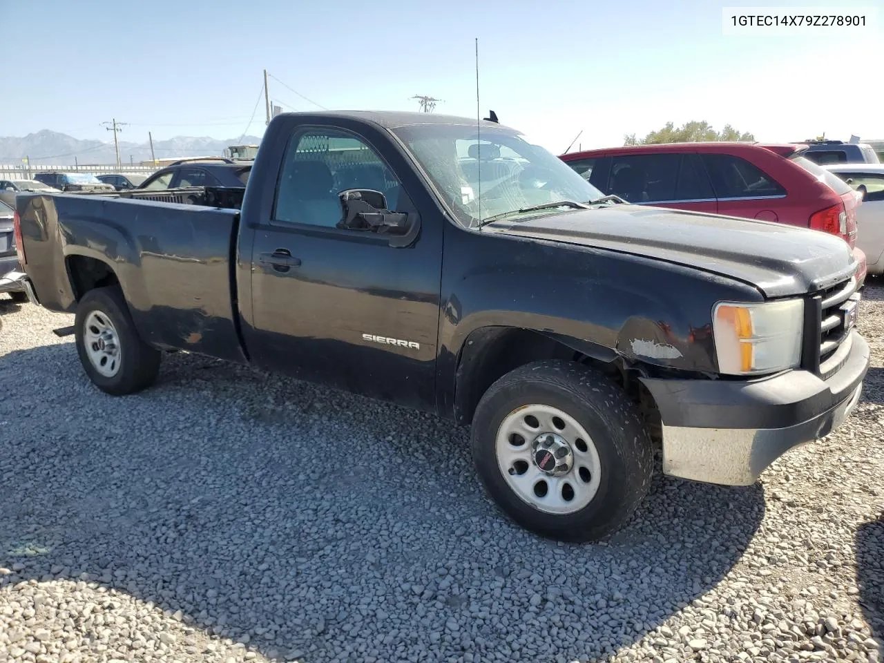 2009 GMC Sierra C1500 VIN: 1GTEC14X79Z278901 Lot: 74856364