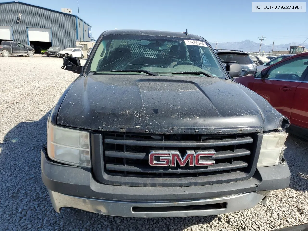 2009 GMC Sierra C1500 VIN: 1GTEC14X79Z278901 Lot: 74856364