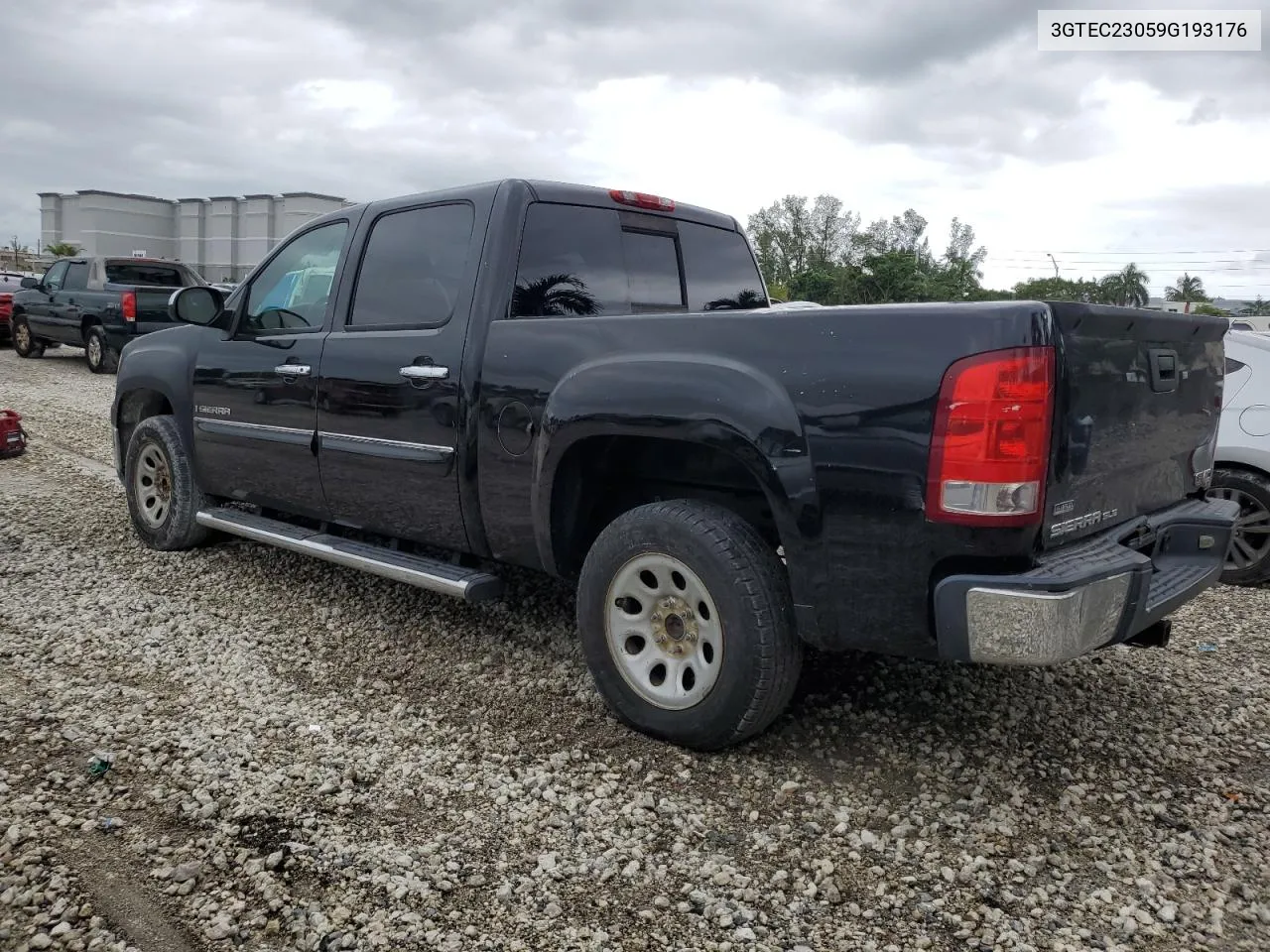 2009 GMC Sierra C1500 Sle VIN: 3GTEC23059G193176 Lot: 75208624