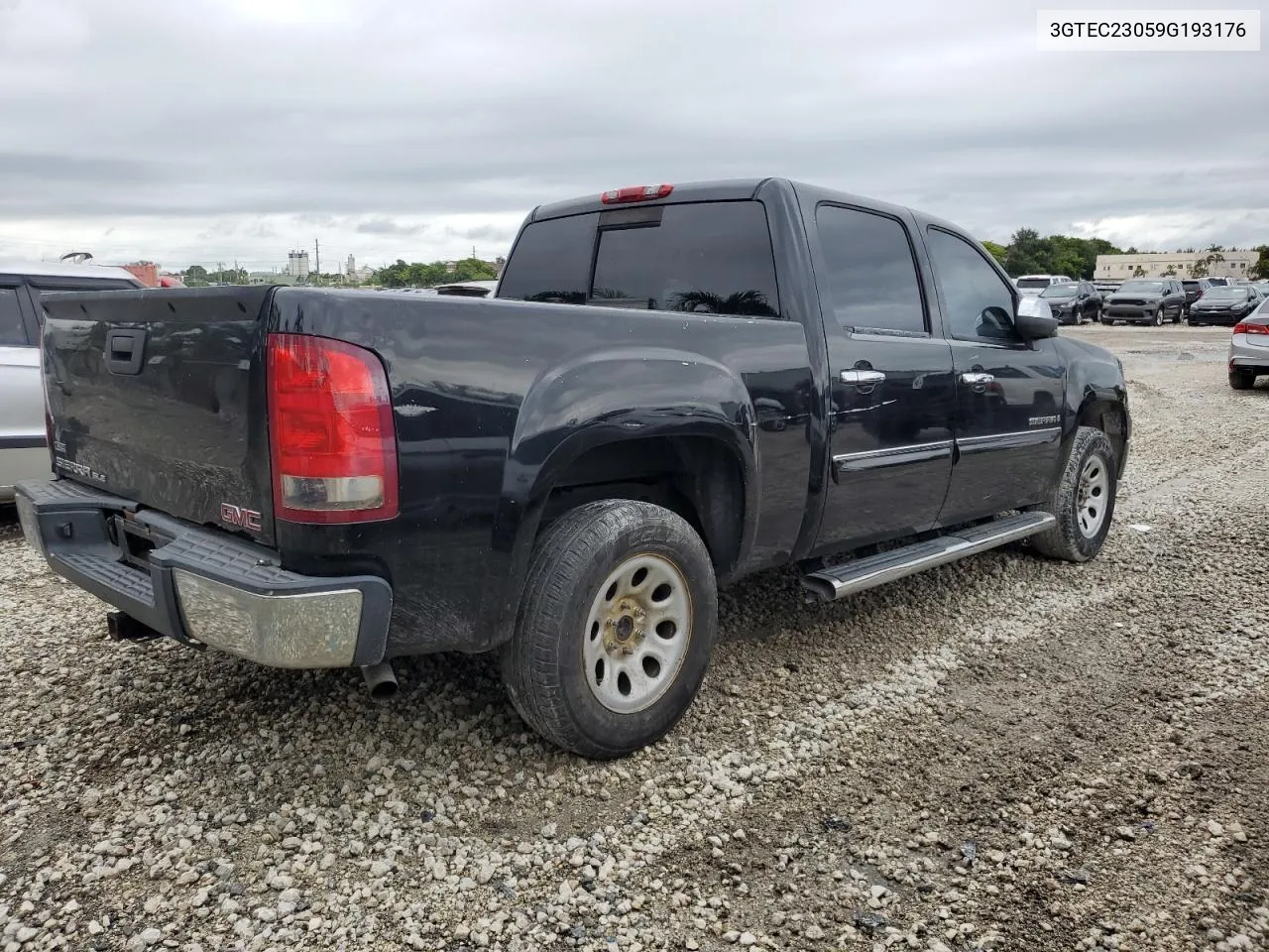 2009 GMC Sierra C1500 Sle VIN: 3GTEC23059G193176 Lot: 75208624