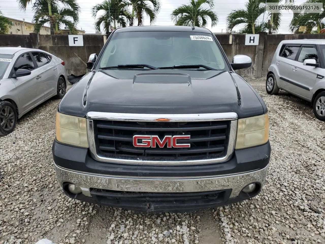 2009 GMC Sierra C1500 Sle VIN: 3GTEC23059G193176 Lot: 75208624