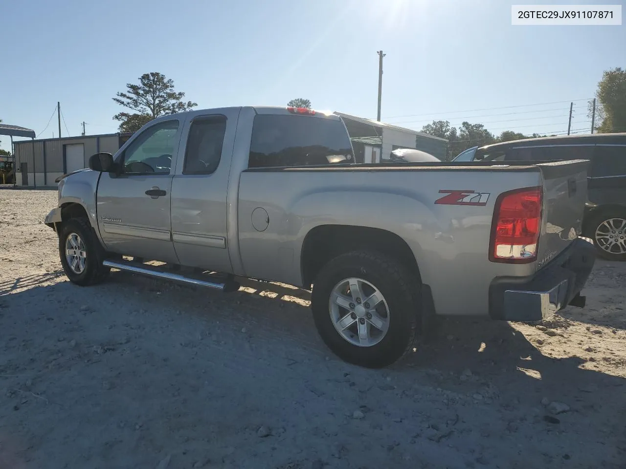 2009 GMC Sierra C1500 Sle VIN: 2GTEC29JX91107871 Lot: 75685004