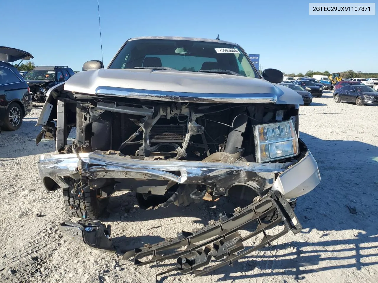 2009 GMC Sierra C1500 Sle VIN: 2GTEC29JX91107871 Lot: 75685004