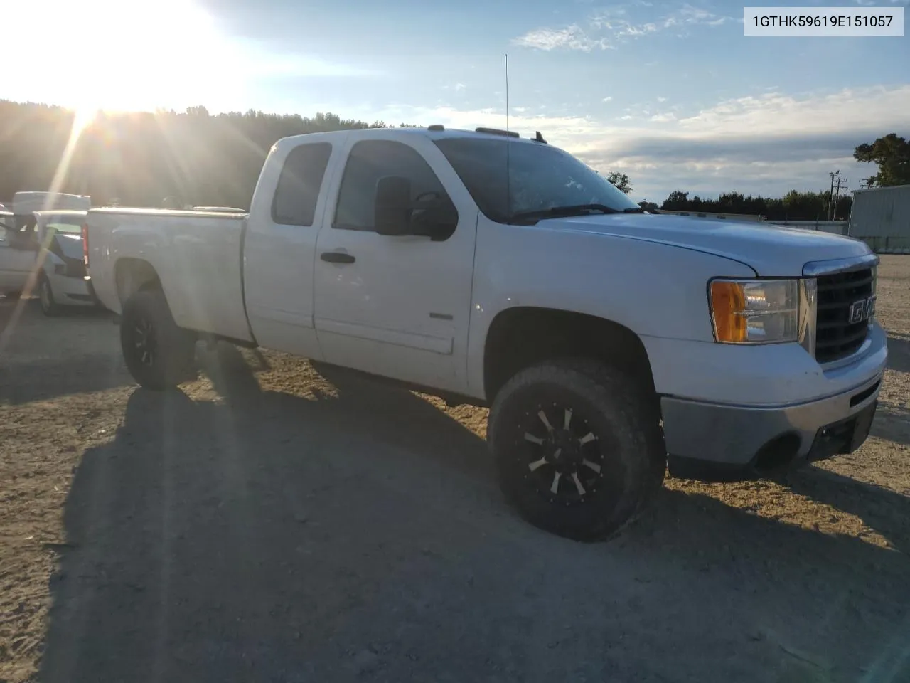 2009 GMC Sierra K2500 Sle VIN: 1GTHK59619E151057 Lot: 76256534