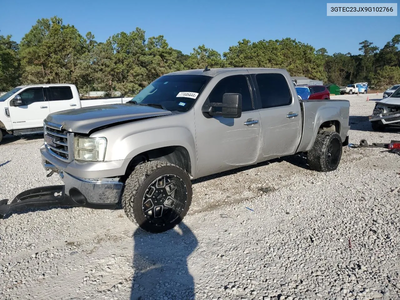 2009 GMC Sierra C1500 Sle VIN: 3GTEC23JX9G102766 Lot: 77446444