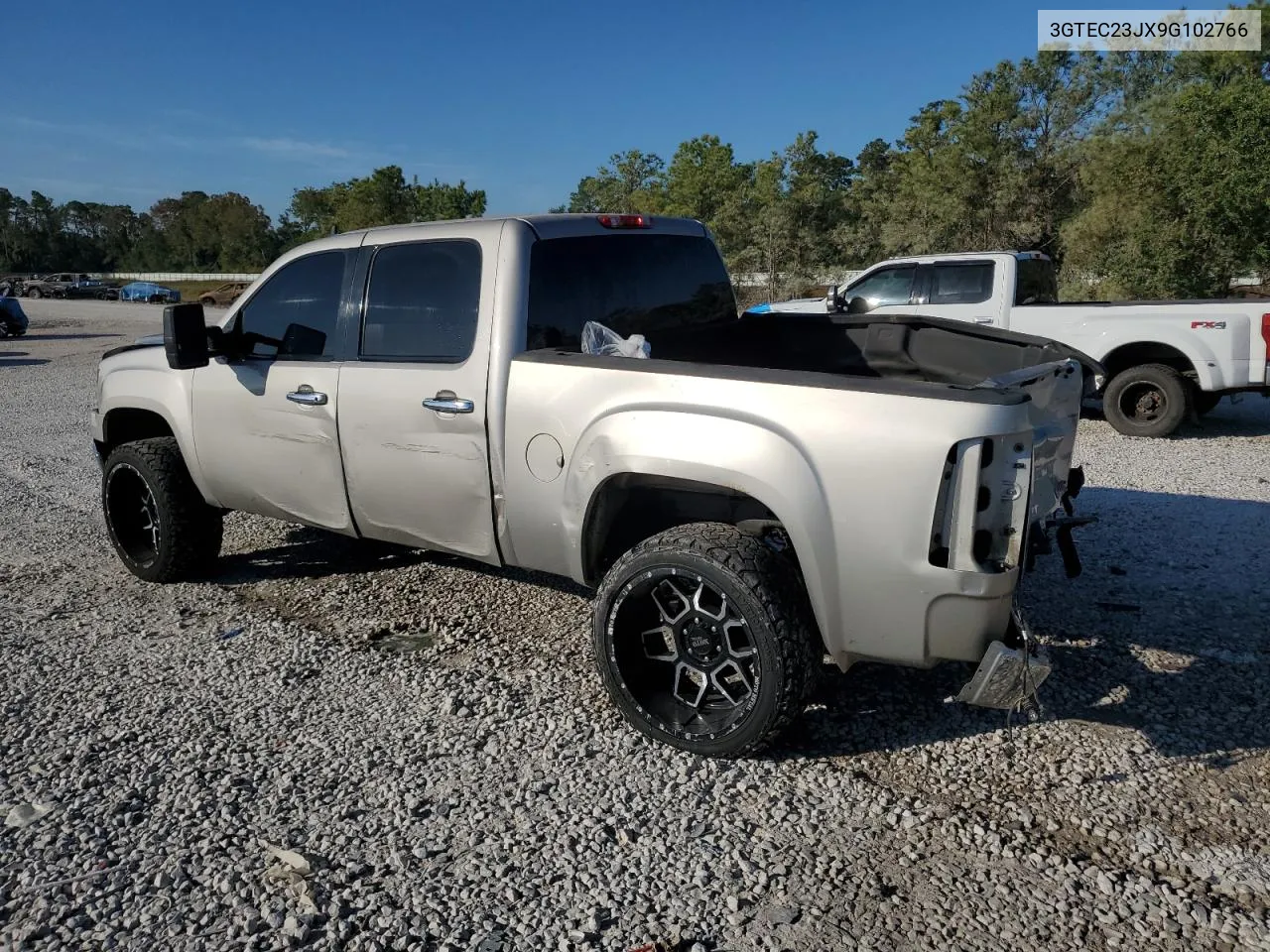 2009 GMC Sierra C1500 Sle VIN: 3GTEC23JX9G102766 Lot: 77446444