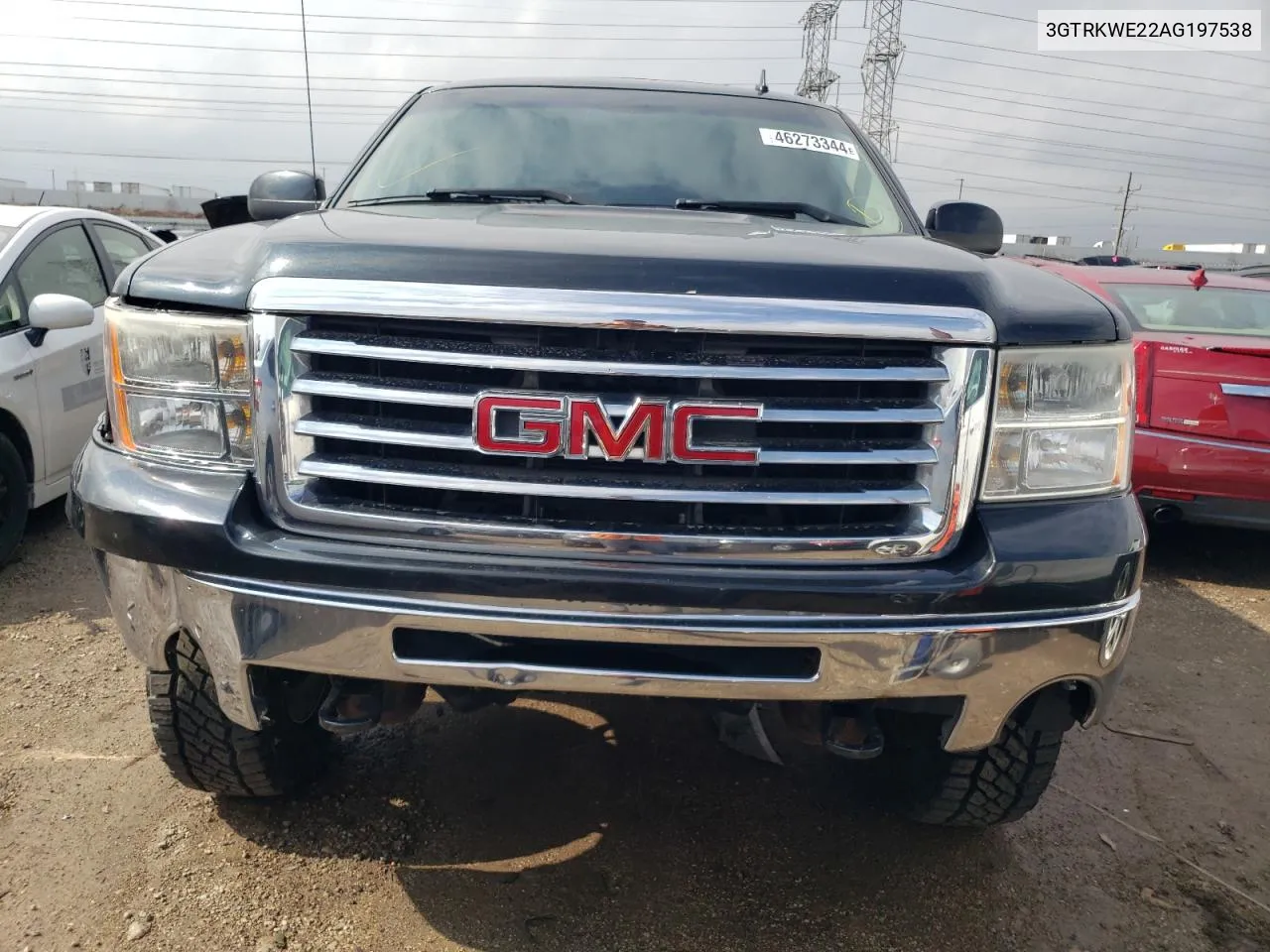 3GTRKWE22AG197538 2010 GMC Sierra K1500 Slt