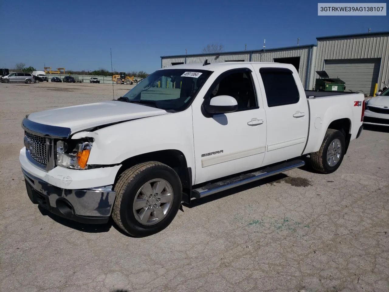 3GTRKWE39AG138107 2010 GMC Sierra K1500 Slt