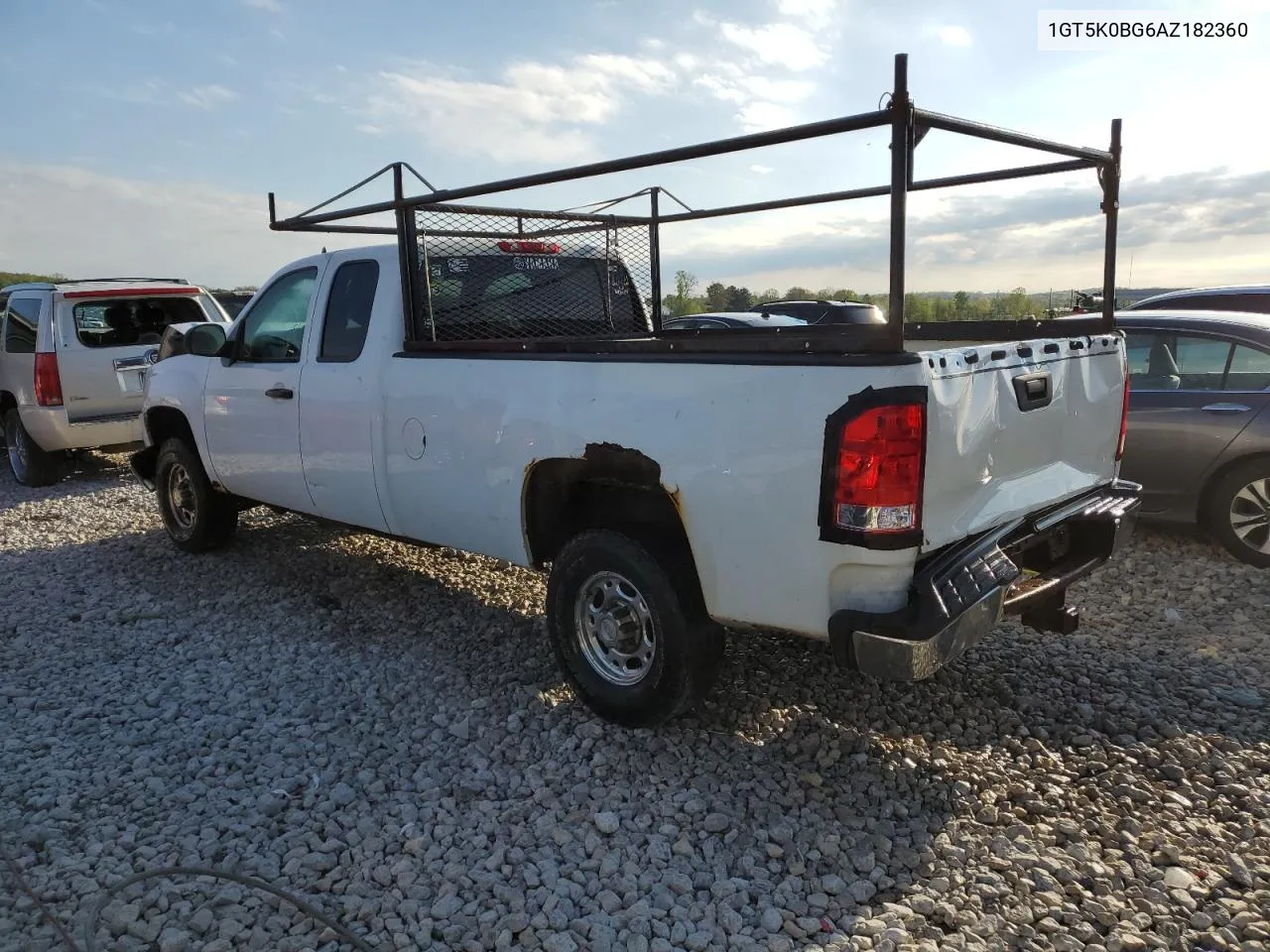 2010 GMC Sierra K2500 Sle VIN: 1GT5K0BG6AZ182360 Lot: 52745084