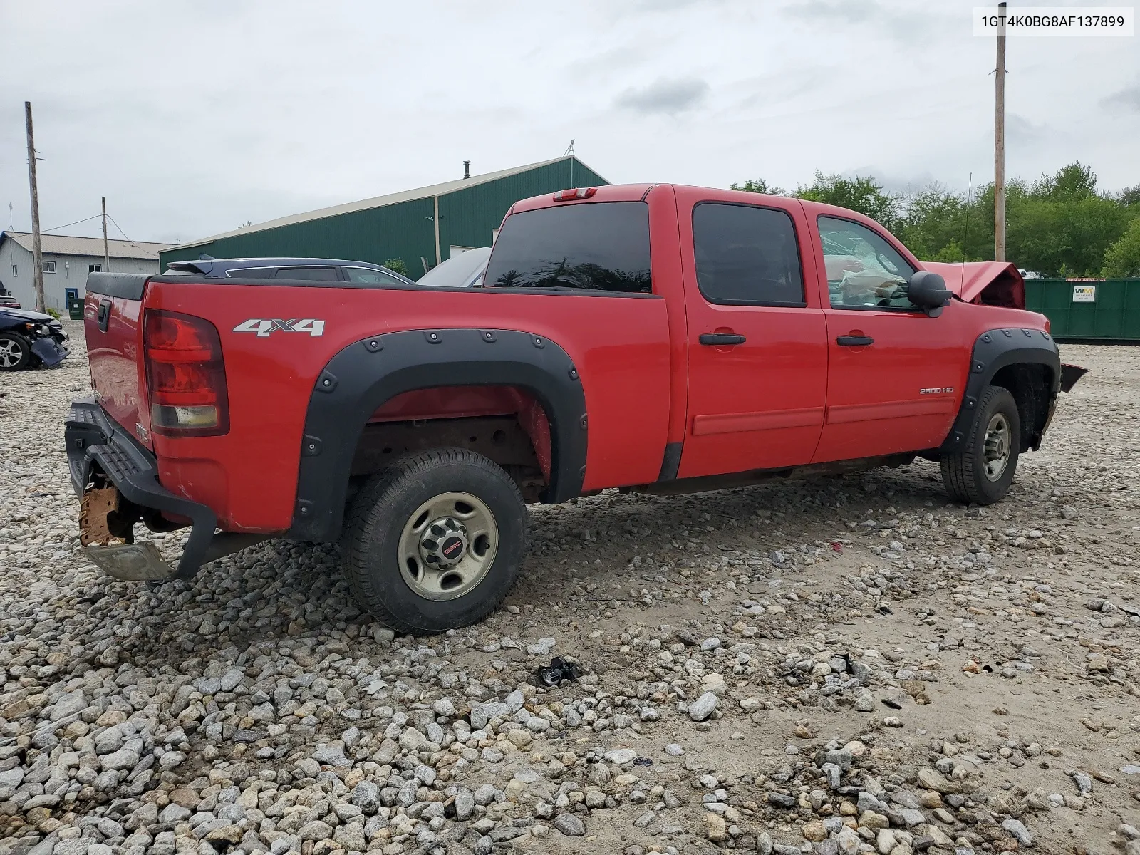 1GT4K0BG8AF137899 2010 GMC Sierra K2500 Sle