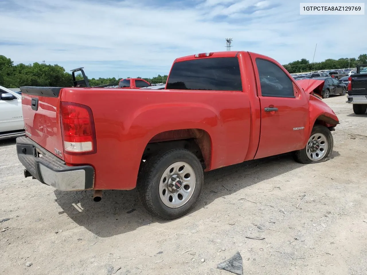 2010 GMC Sierra C1500 VIN: 1GTPCTEA8AZ129769 Lot: 57510184