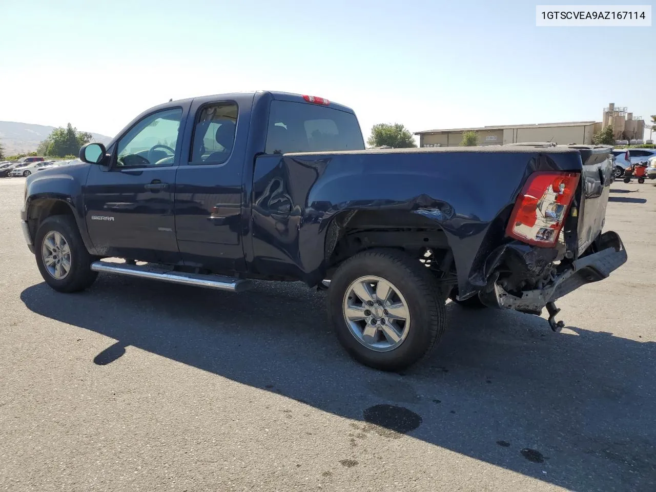 1GTSCVEA9AZ167114 2010 GMC Sierra C1500 Sle