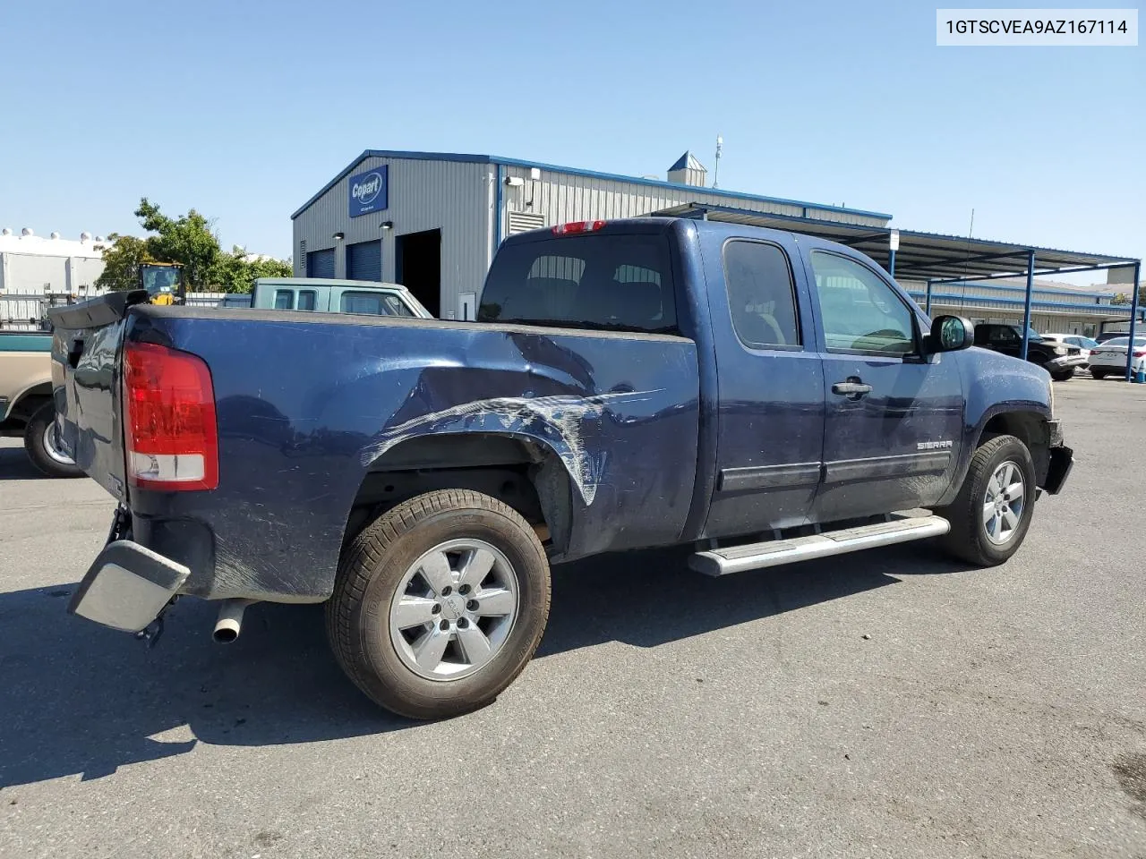 1GTSCVEA9AZ167114 2010 GMC Sierra C1500 Sle