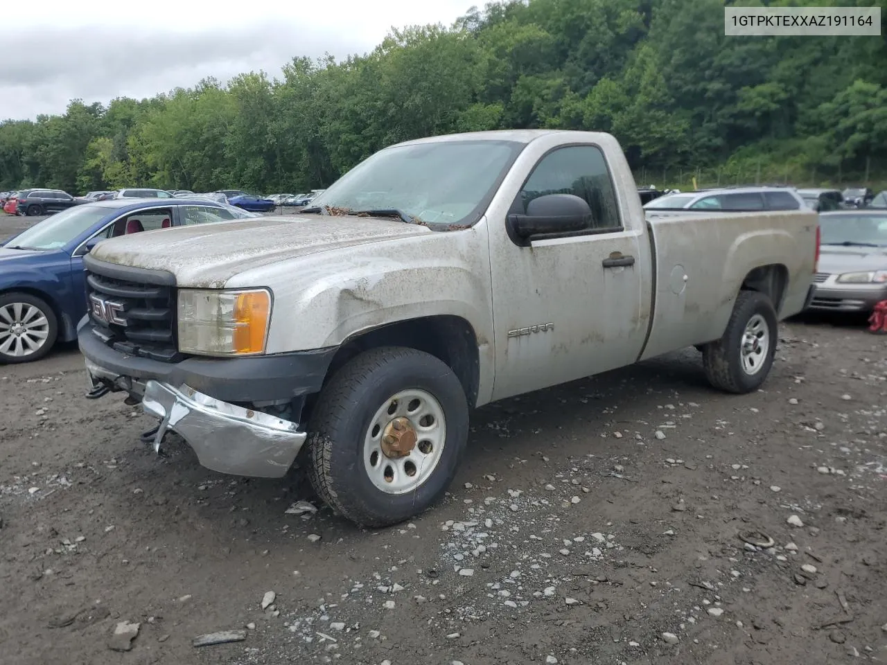 1GTPKTEXXAZ191164 2010 GMC Sierra K1500