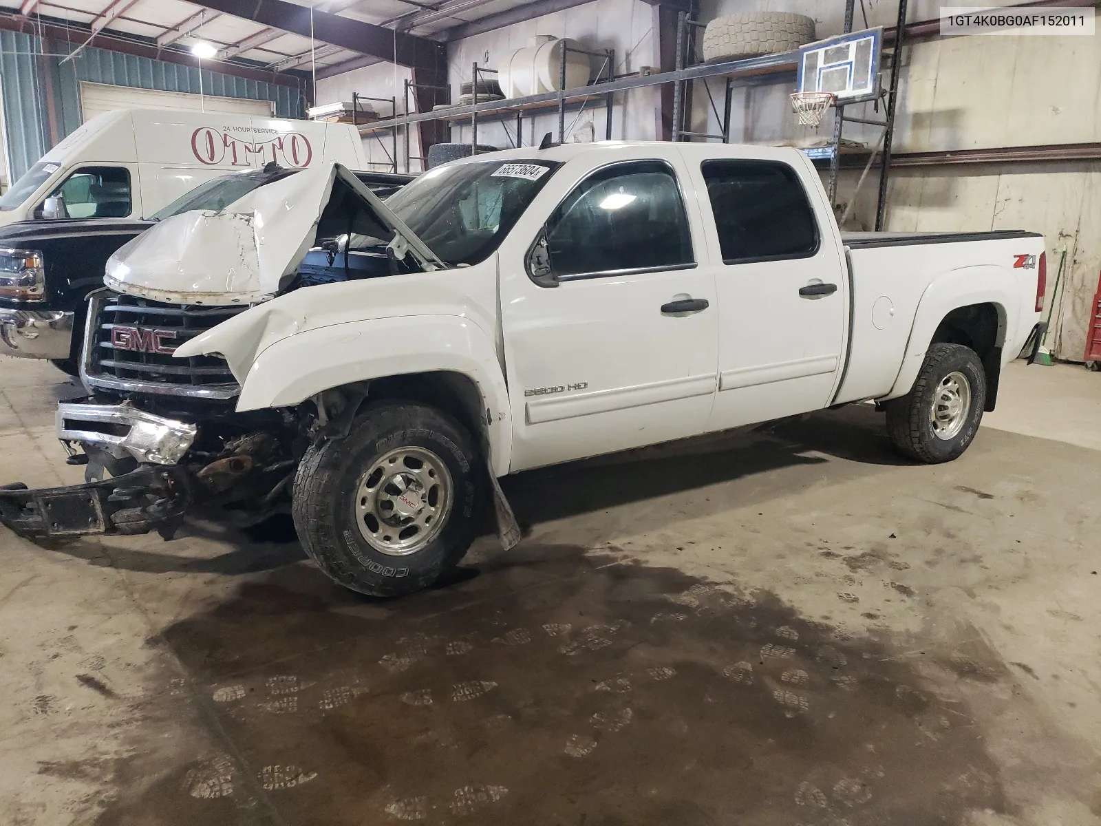 1GT4K0BG0AF152011 2010 GMC Sierra K2500 Sle