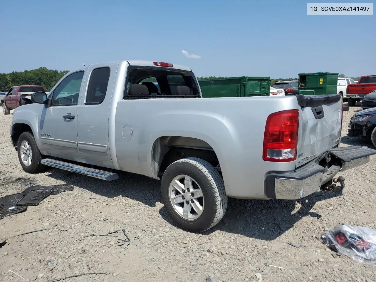 1GTSCVE0XAZ141497 2010 GMC Sierra C1500 Sle