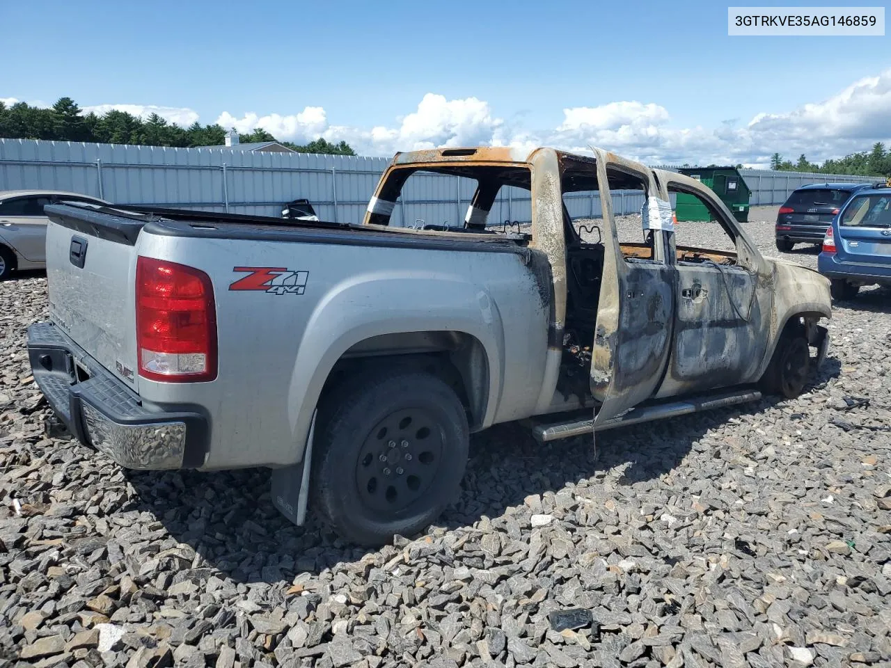 3GTRKVE35AG146859 2010 GMC Sierra K1500 Sle