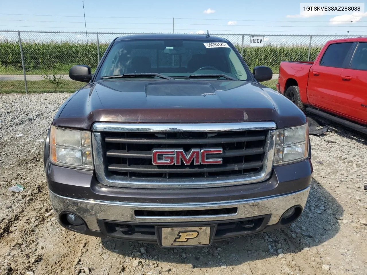 2010 GMC Sierra K1500 Sle VIN: 1GTSKVE38AZ288088 Lot: 69053124