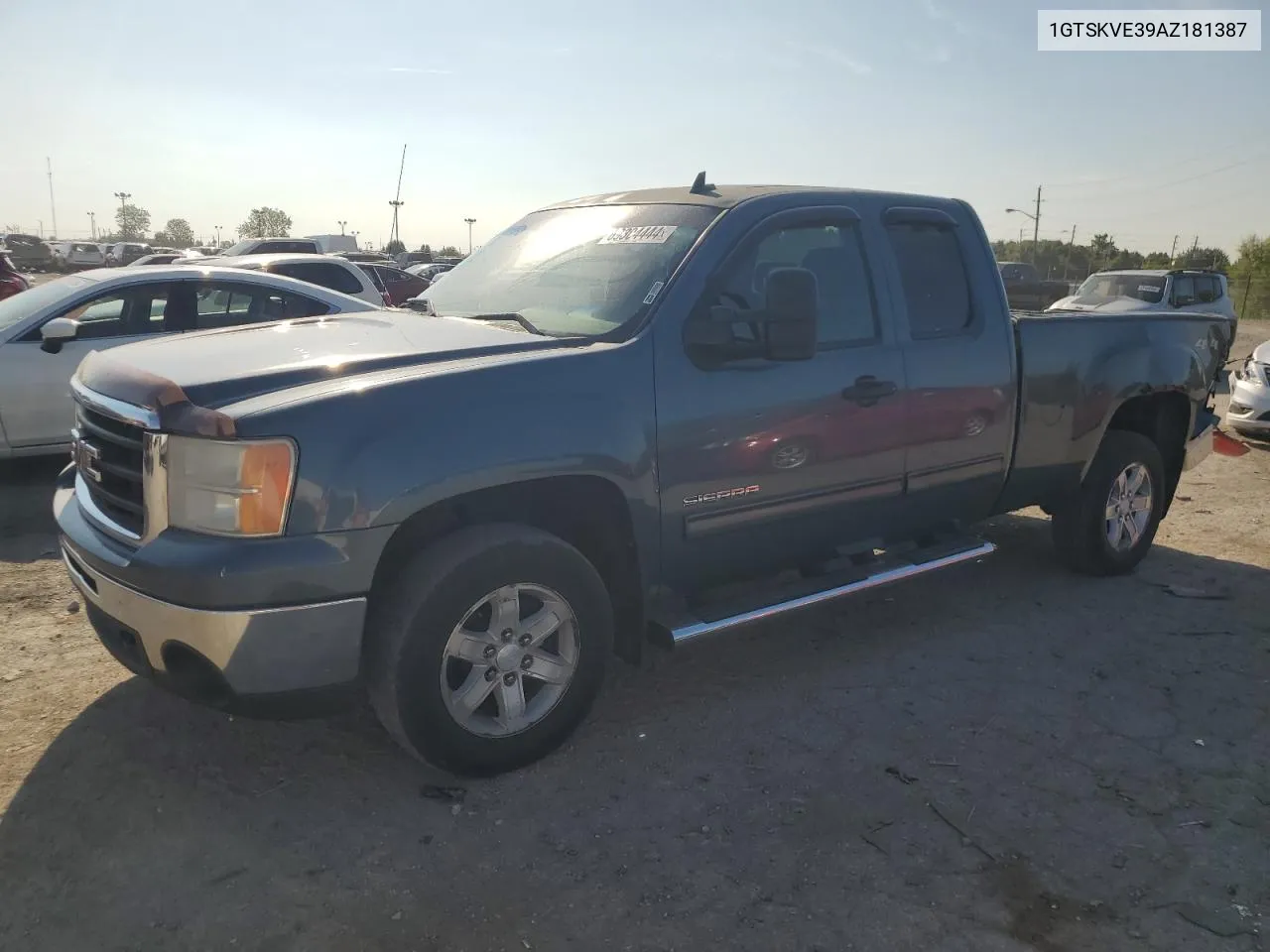 1GTSKVE39AZ181387 2010 GMC Sierra K1500 Sle