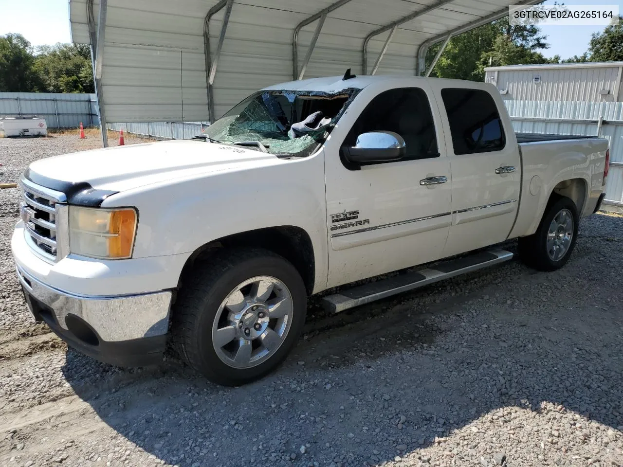 2010 GMC Sierra C1500 Sle VIN: 3GTRCVE02AG265164 Lot: 69377194