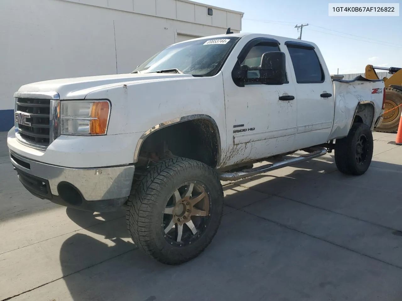 2010 GMC Sierra K2500 Sle VIN: 1GT4K0B67AF126822 Lot: 69853744