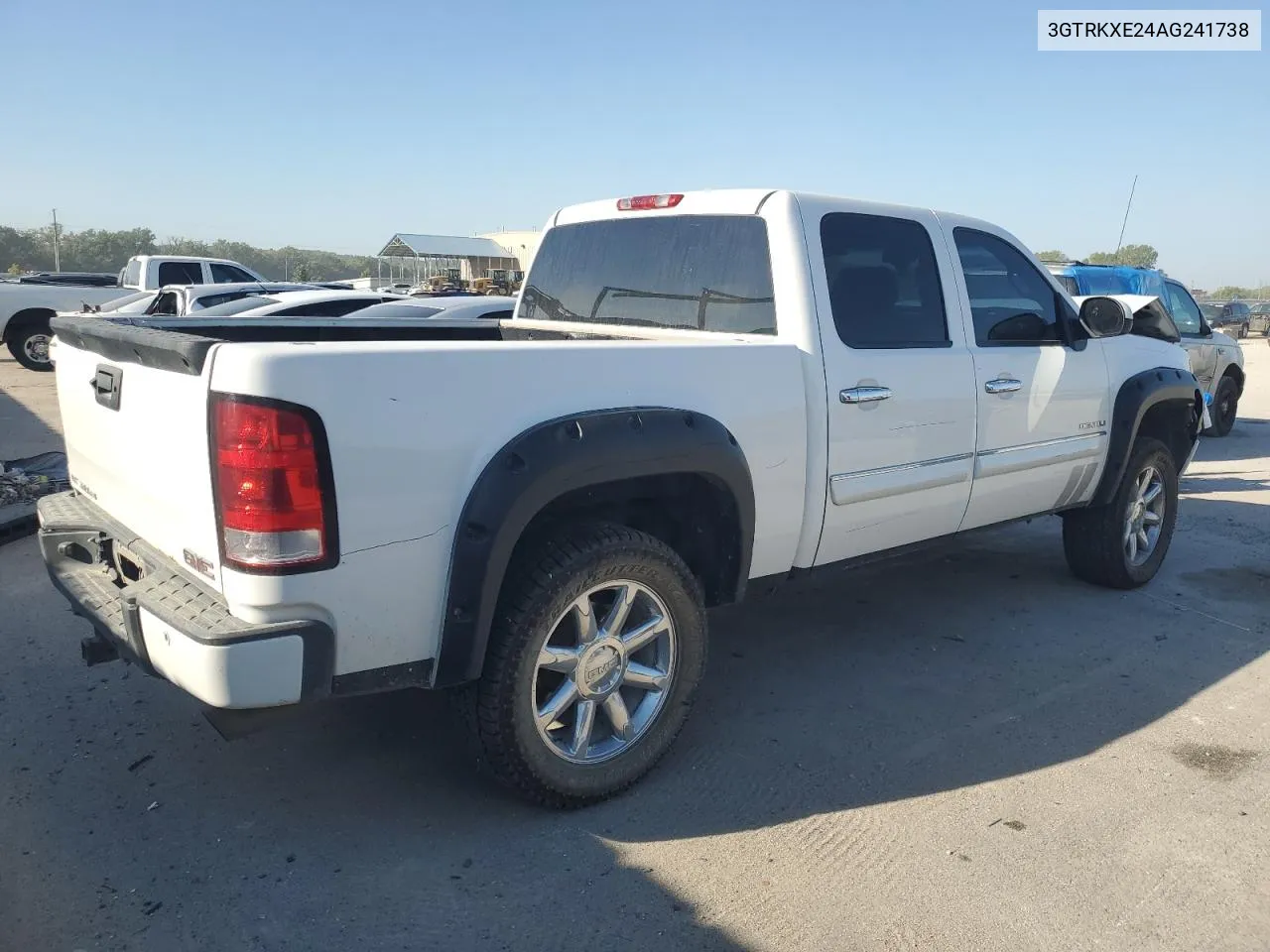 2010 GMC Sierra K1500 Denali VIN: 3GTRKXE24AG241738 Lot: 70188424