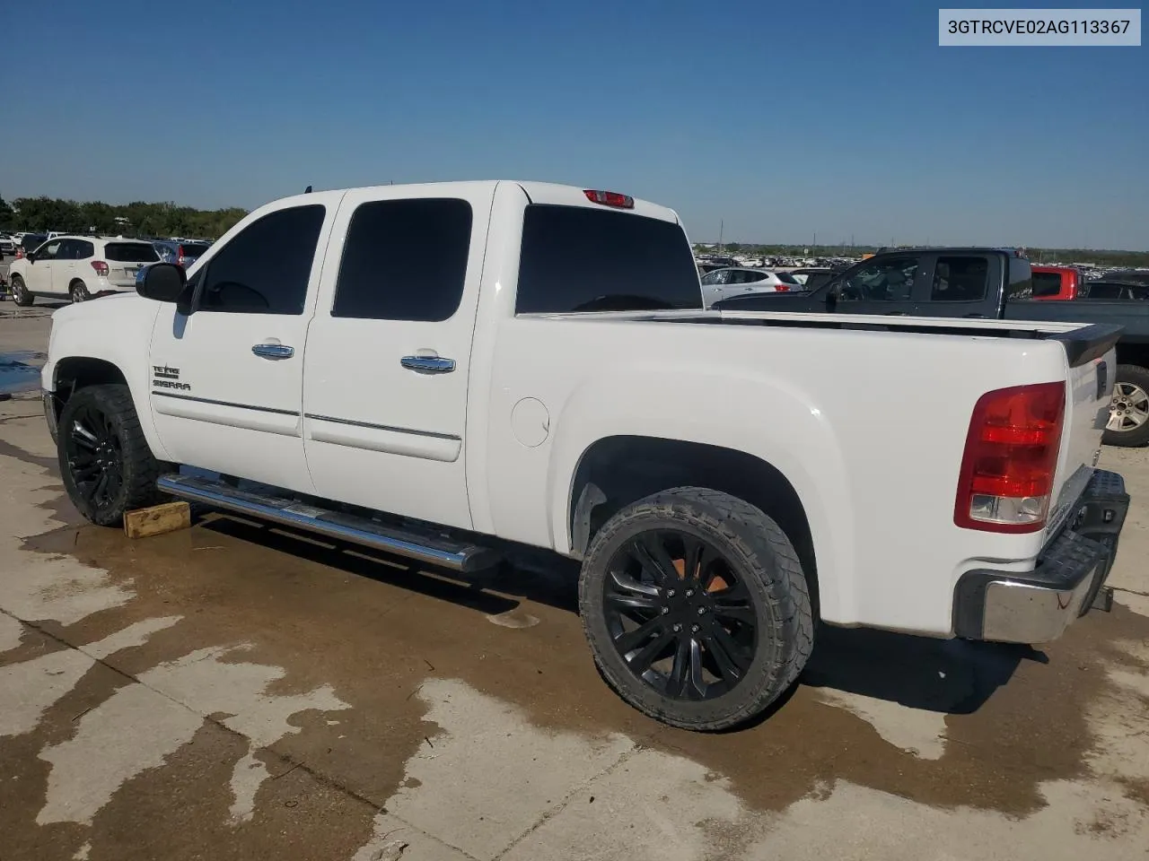 2010 GMC Sierra C1500 Sle VIN: 3GTRCVE02AG113367 Lot: 70424924