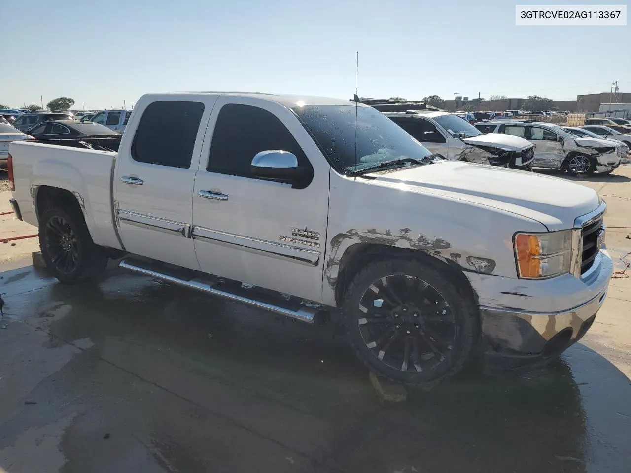 2010 GMC Sierra C1500 Sle VIN: 3GTRCVE02AG113367 Lot: 70424924