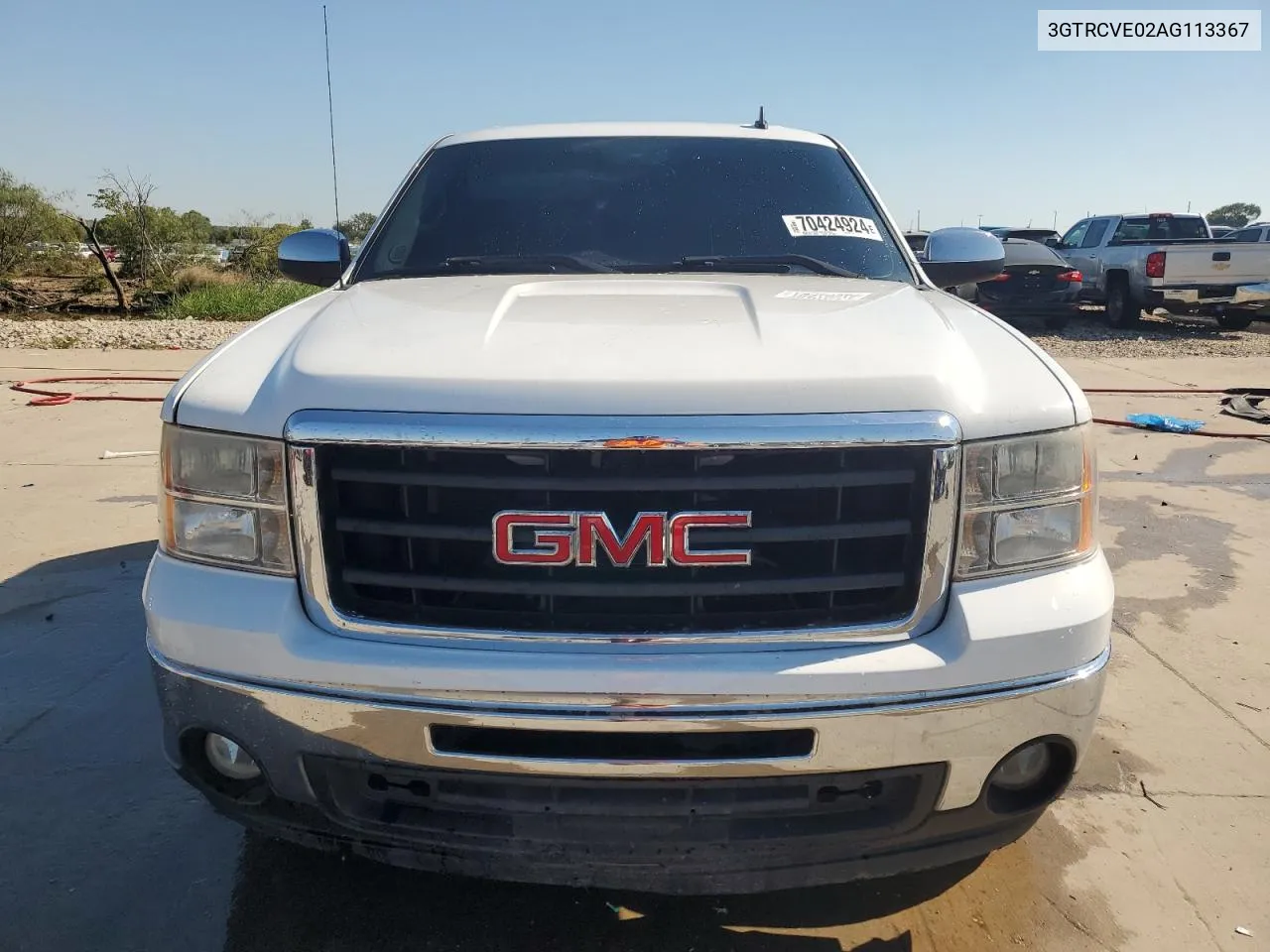 2010 GMC Sierra C1500 Sle VIN: 3GTRCVE02AG113367 Lot: 70424924