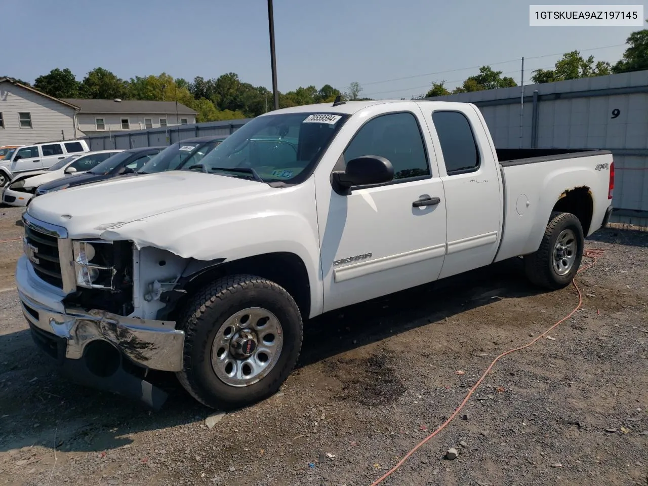 2010 GMC Sierra K1500 Sl VIN: 1GTSKUEA9AZ197145 Lot: 70559594