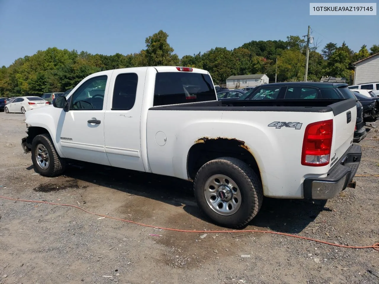 2010 GMC Sierra K1500 Sl VIN: 1GTSKUEA9AZ197145 Lot: 70559594