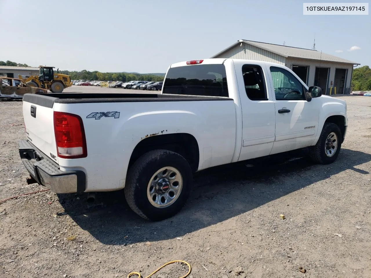 1GTSKUEA9AZ197145 2010 GMC Sierra K1500 Sl