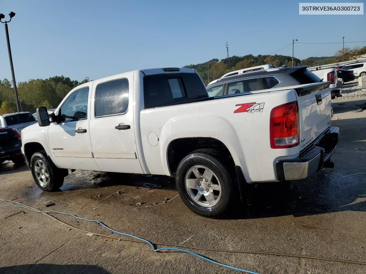 2010 GMC Sierra K1500 Sle VIN: 3GTRKVE36AG300723 Lot: 70714994