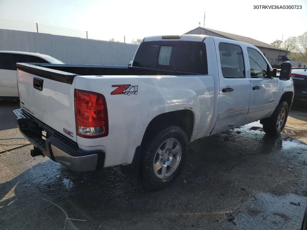 2010 GMC Sierra K1500 Sle VIN: 3GTRKVE36AG300723 Lot: 70714994