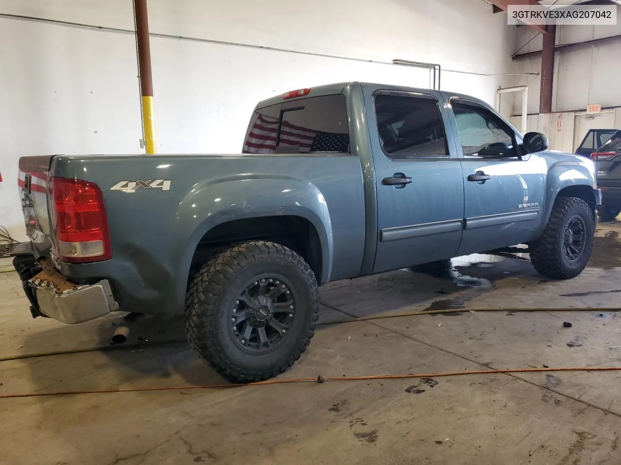 3GTRKVE3XAG207042 2010 GMC Sierra K1500 Sle