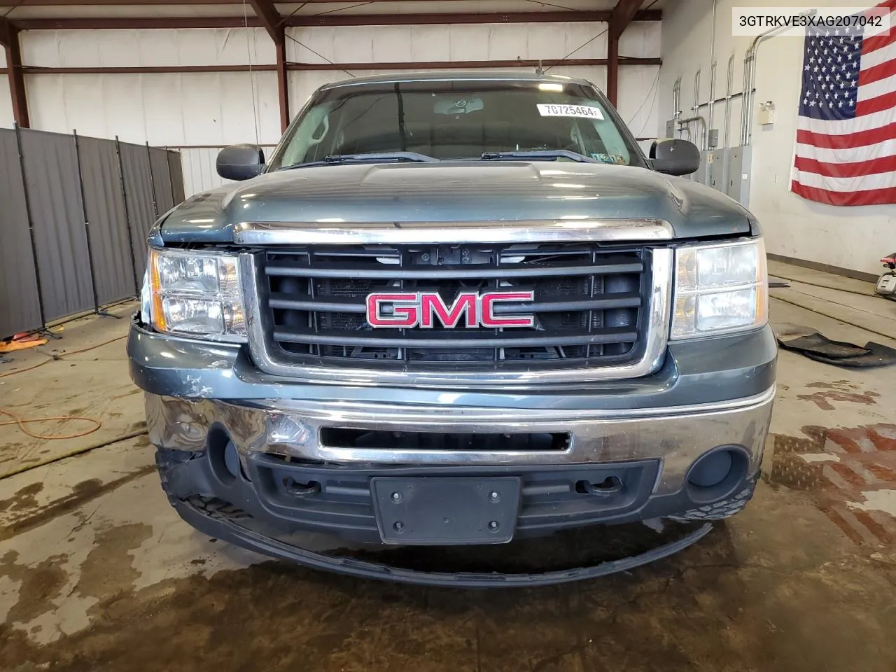 3GTRKVE3XAG207042 2010 GMC Sierra K1500 Sle